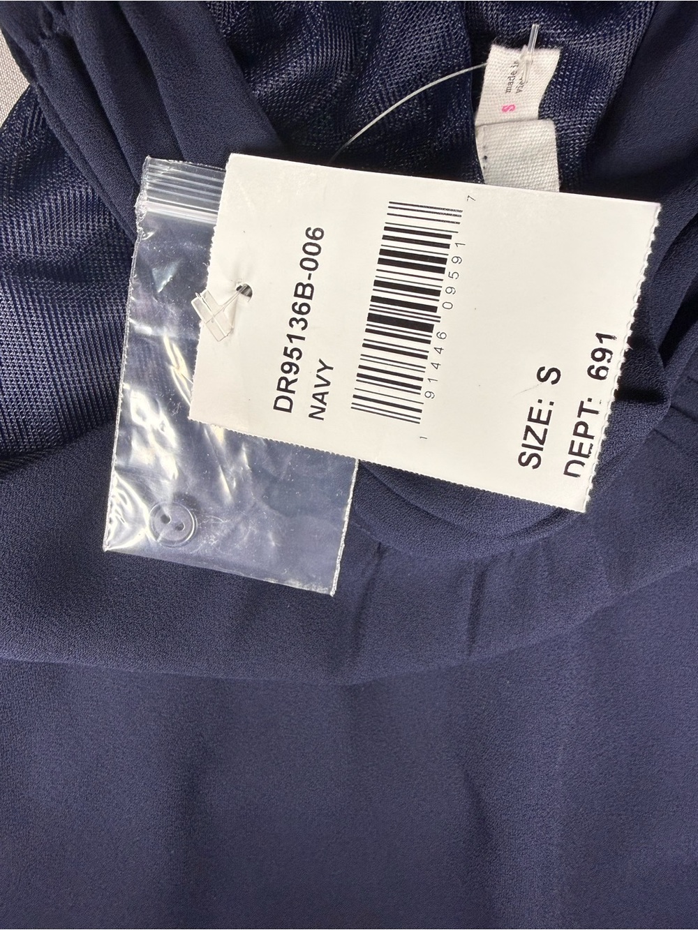 New Lush Small Navy Halter Neck Swing Dress Wedding Guest Graduation Cocktail - Picture 5 of 11
